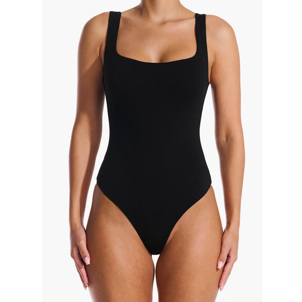 Naked Wardrobe Tank‎ Bodysuit - Black - XS - NWOT
